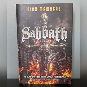 4/$10 📚 Sabbath By Nick Mamatas Hardcover Book